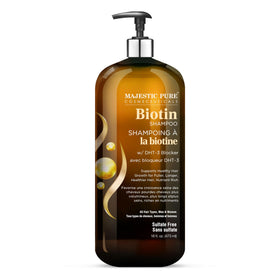 Majestic Pure pump dispensing shampoo for easy application