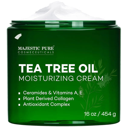 Majestic Pure front jar view showing label and product benefits