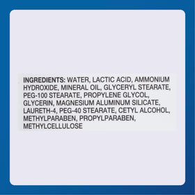 MAJOR bottle on bathroom counter suggesting daily skincare routine
