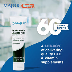 MAJOR tube on bathroom shelf suggesting daily skincare routine