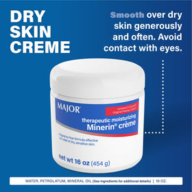 MAJOR hand applying creme to elbow to demonstrate targeted relief and soothing effect