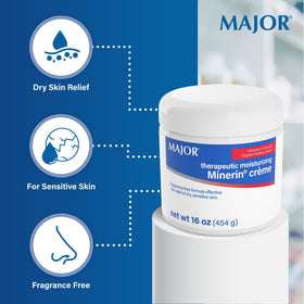 MAJOR 16 oz jar next to a measured cup highlighting product scale and value
