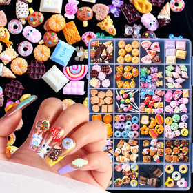 Major Dijit close-up of candy motif charms highlighting colorful detail