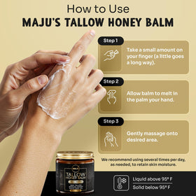 MAJU jar on bathroom vanity lifestyle scene promoting simple skincare ritual