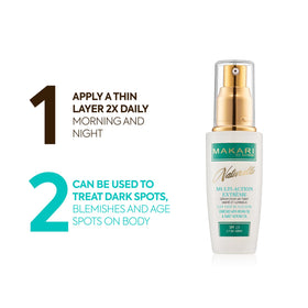 MAKARI bottle on bathroom counter showing everyday routine compatibility