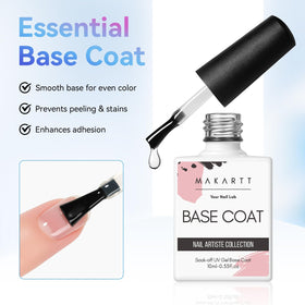 Makartt close-up of base coat brush for smooth even application