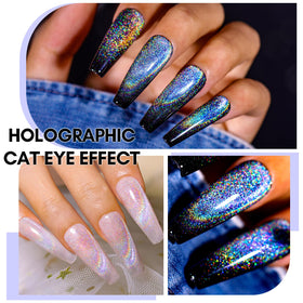 Makartt close-up of magnetized cat eye stripe, clear depth and contrast benefit