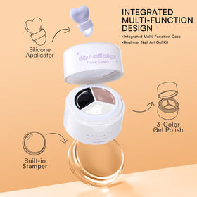 Makartt ColorPot compact closed portable case for travel and neat storage