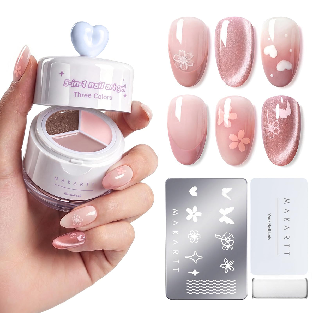 Makartt ColorPot front packaging showing compact kit and three gel pods for convenience