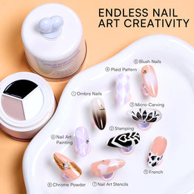 Makartt ColorPot silicone blending head close-up for smooth ombré blending