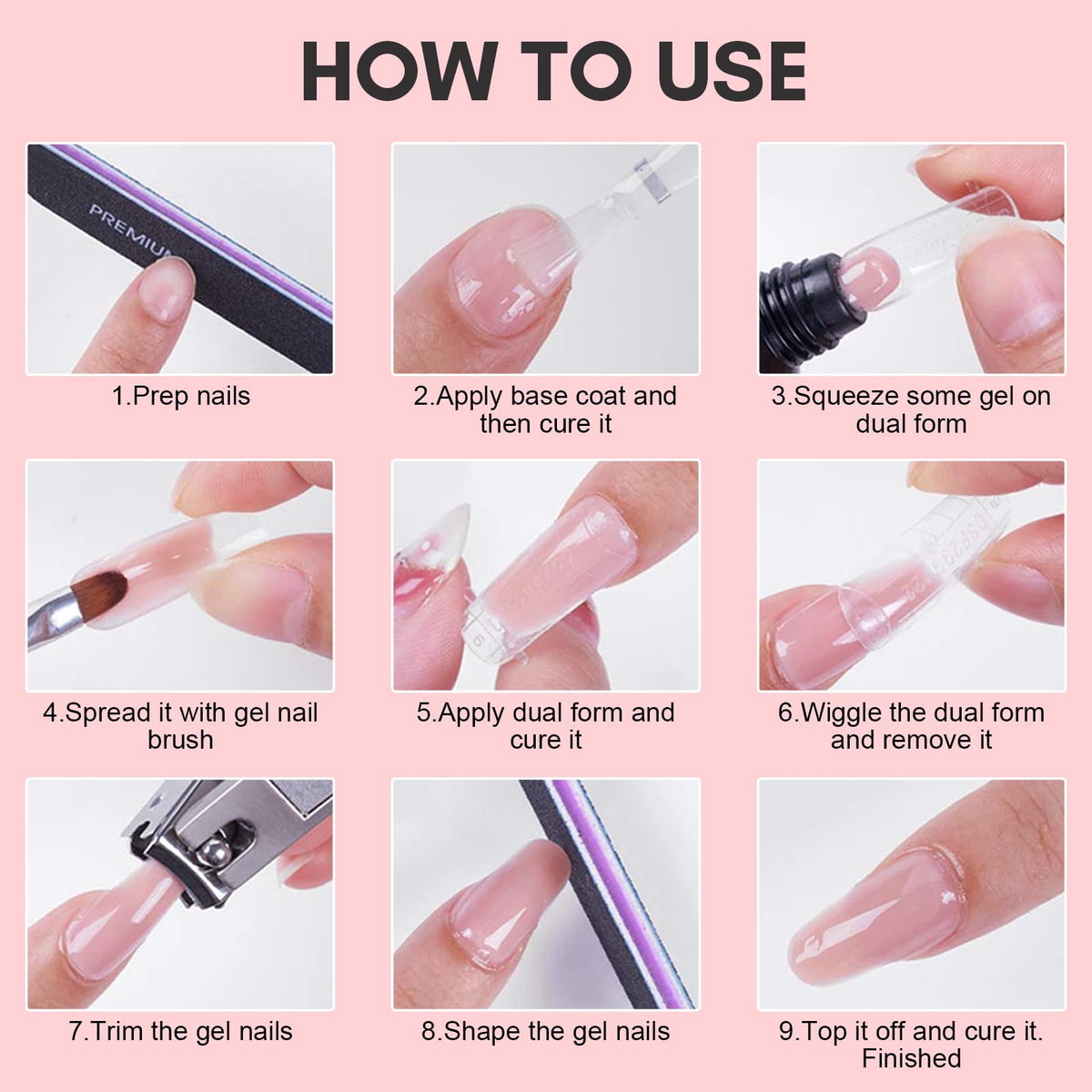 Makartt gel with brush, dual forms, and slip solution illustrating compatible toolset