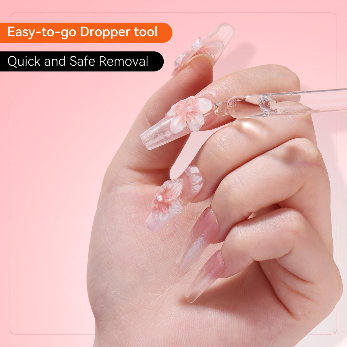 Makartt wooden cuticle sticks set for gentle lift and easier glue seepage
