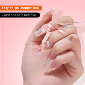 Makartt wooden cuticle sticks set for gentle lift and easier glue seepage