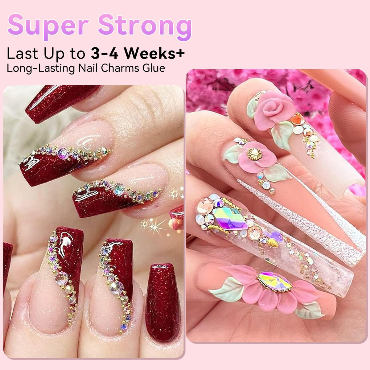 Makartt used in a home manicure scene showing easy DIY nail decoration