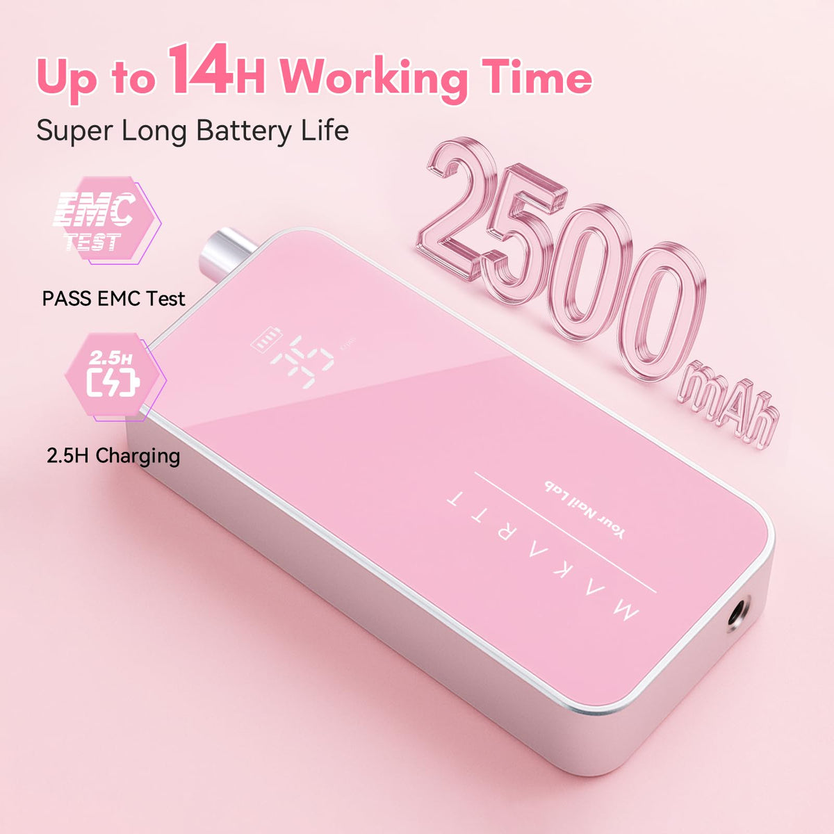 Makartt dock with handpiece installed for convenient desktop charging
