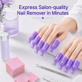 Makartt double-ended cuticle pusher detail for precise residue removal