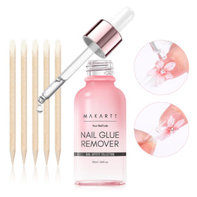 Makartt dropper close-up delivering precise remover for targeted application
