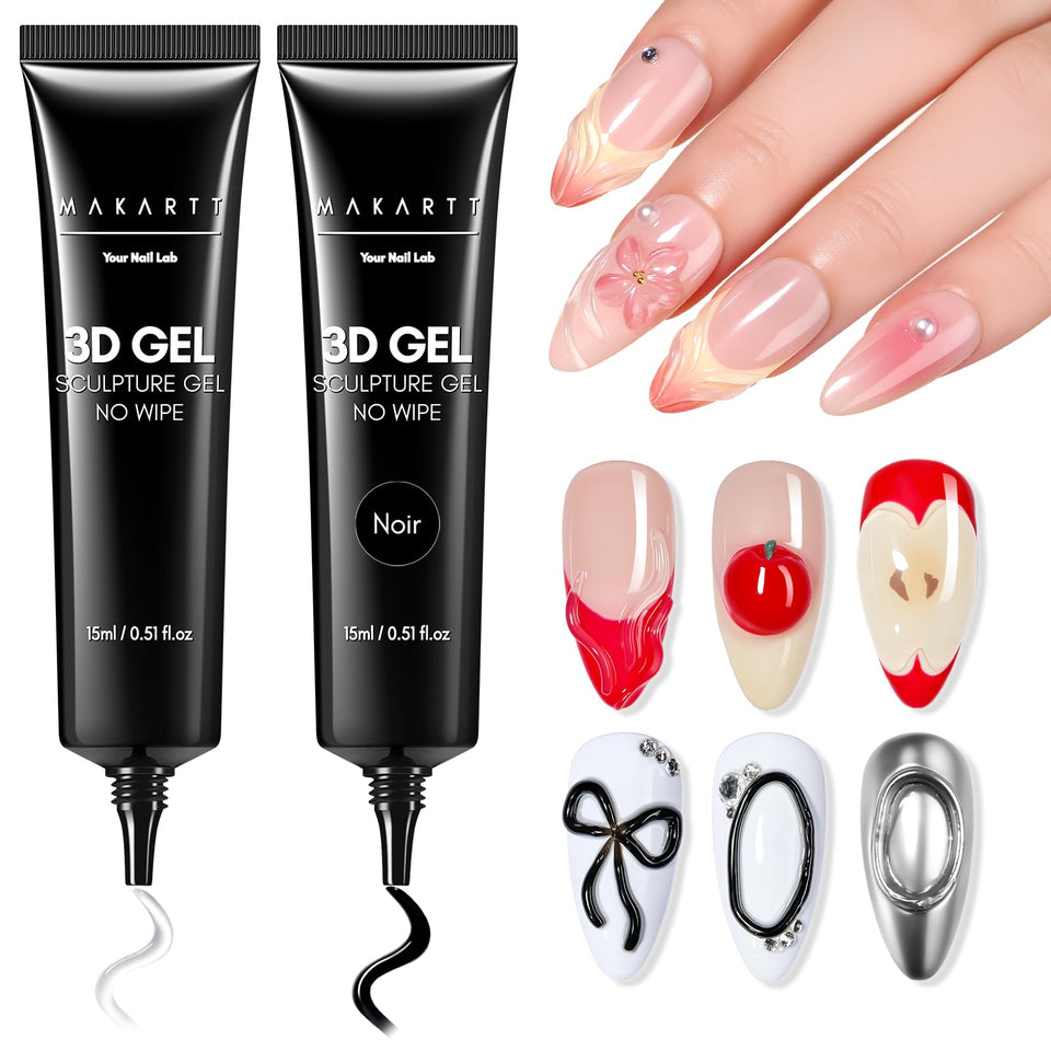 Makartt front packaging showing both 3D gel tubes and benefits