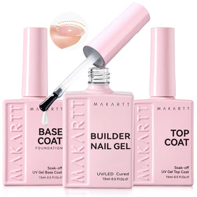makartt front packaging kit showing the three bottles and neat presentation