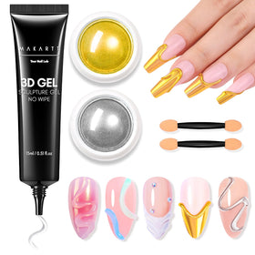 Makartt front packaging showing full nail art kit and contents benefits