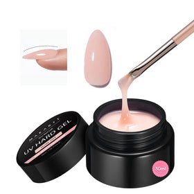 Makartt front packaging showing nude builder gel and salon-ready benefit
