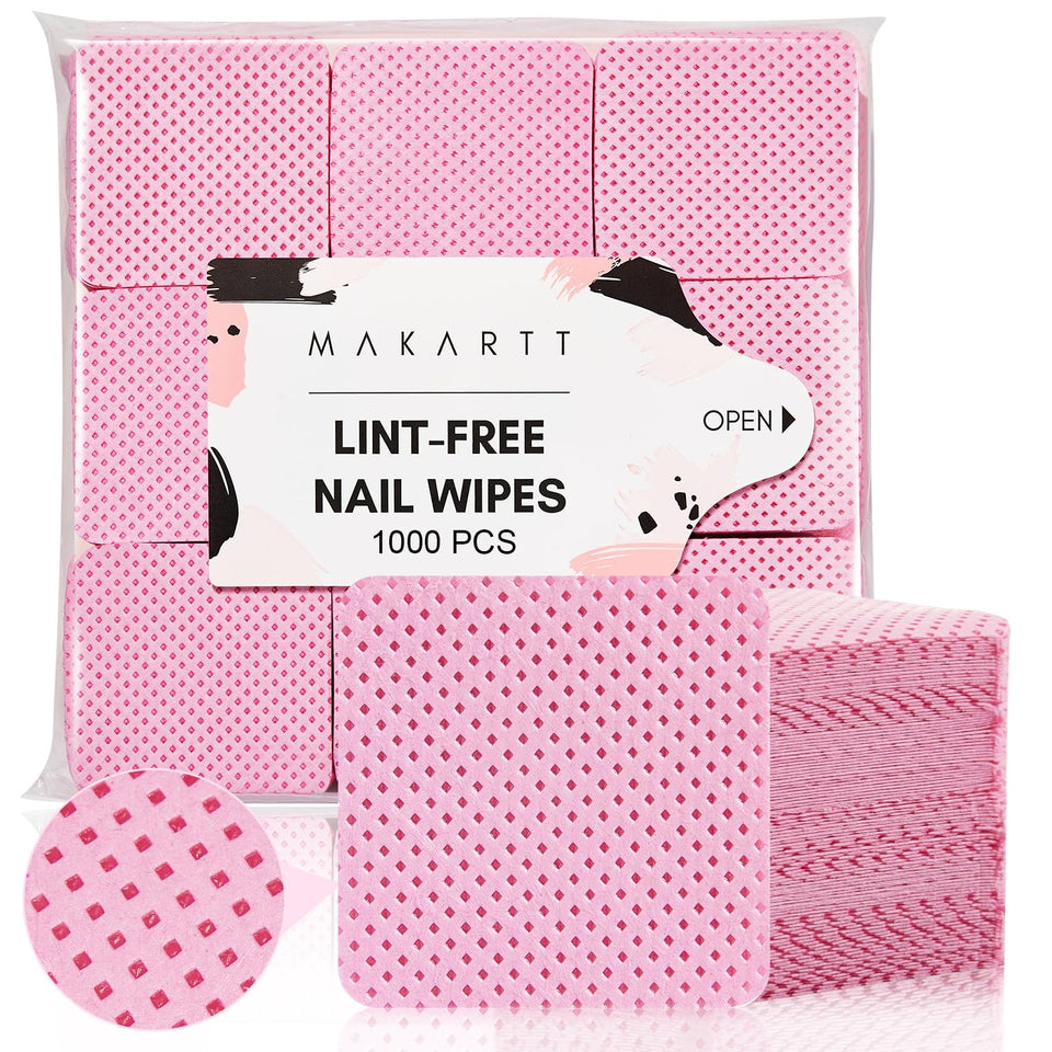 makartt front packaging pink wipes showing compact box and quantity benefit