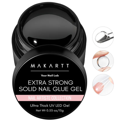 Makartt front packaging showing clear gel and secure hold