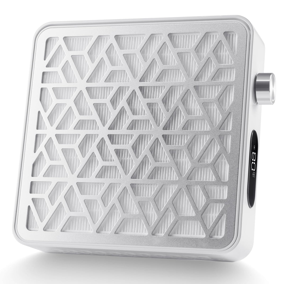 Makartt front view showing compact dust collector and clean finish benefit