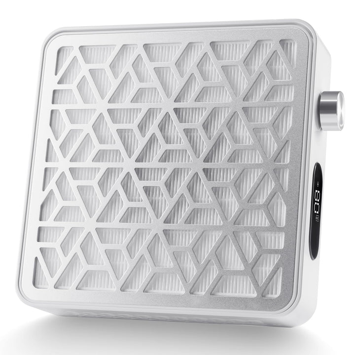 Makartt front view showing compact dust collector and clean finish benefit