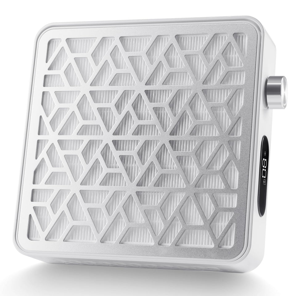 Makartt front view showing compact dust collector and clean finish benefit