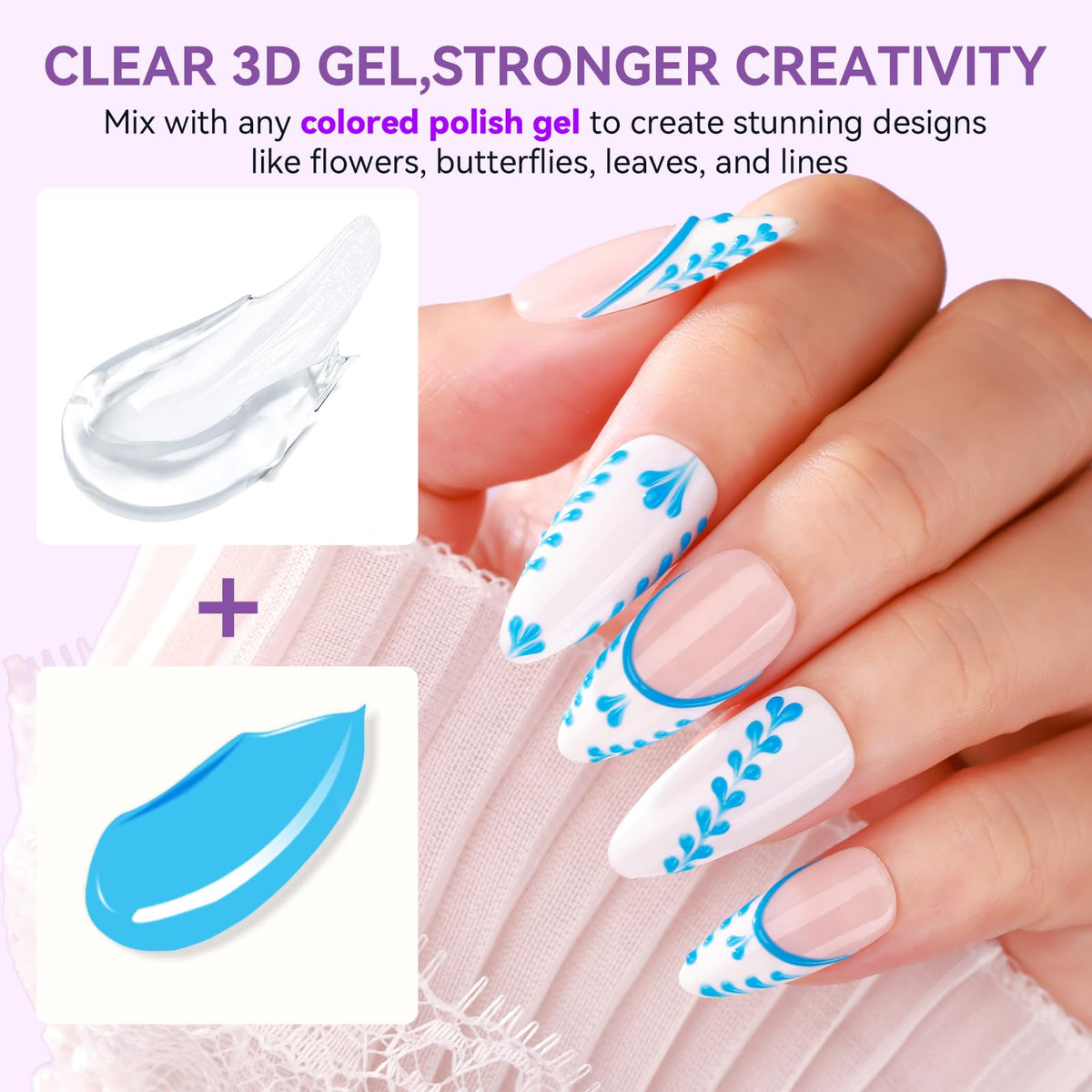makartt gel brush application on nail demonstrating controlled sculpting and carving