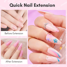 Makartt gel applied on dual form illustrating controlled placement and shaping