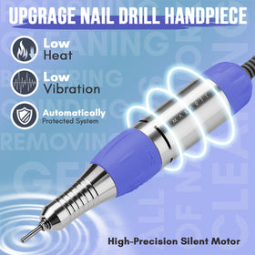 Makartt handpiece close-up highlighting ergonomic grip and low-vibration performance
