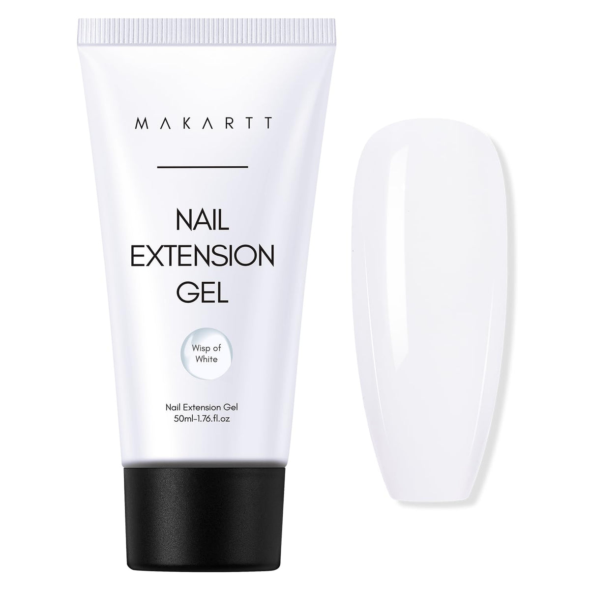 Makartt jar front milky white showing clean packaging and volume benefit