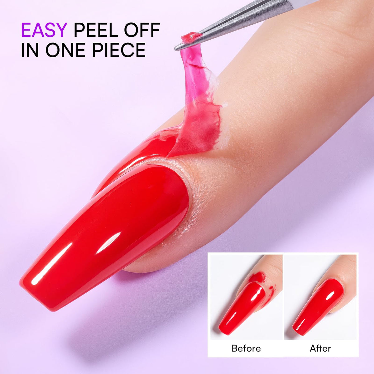Makartt brush detail for precise application and cleaner manicure edges