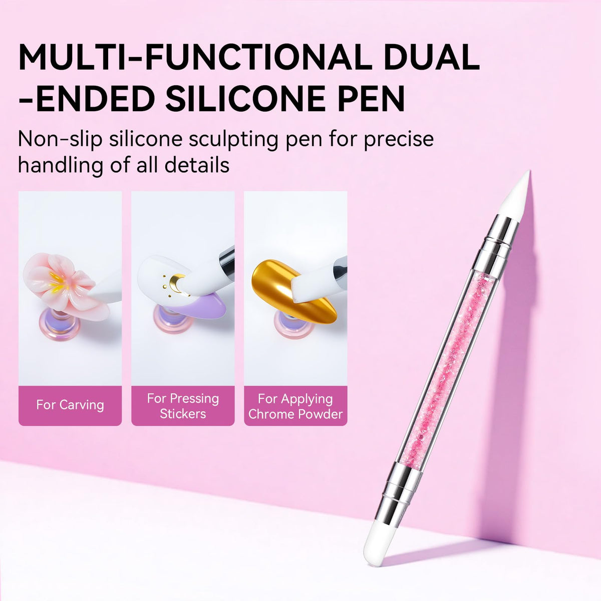 makartt before and after nail extension demonstration strength
