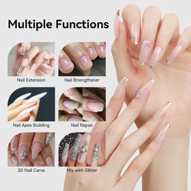 Makartt paper nail forms pack indicating easy sculpting and convenience
