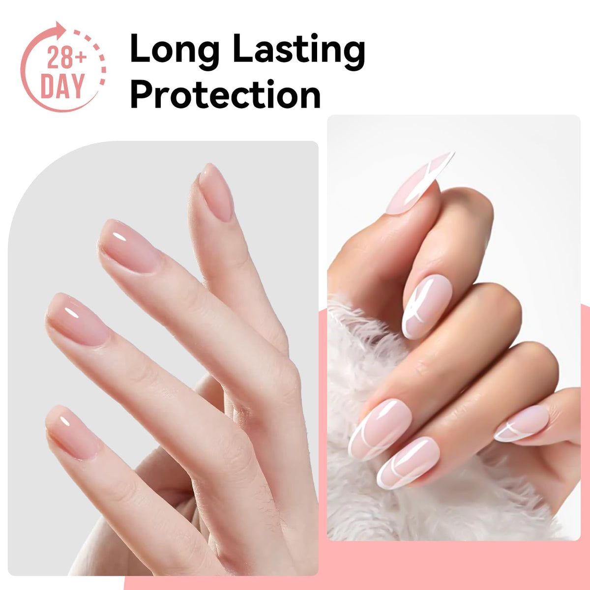 Makartt builder gel holding rhinestone on nail demonstrating secure adhesion
