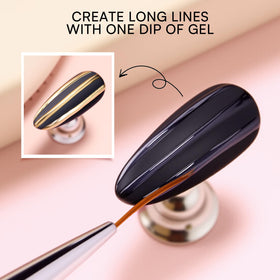 Makartt salon lifestyle finished nails featuring eye-catching chrome results