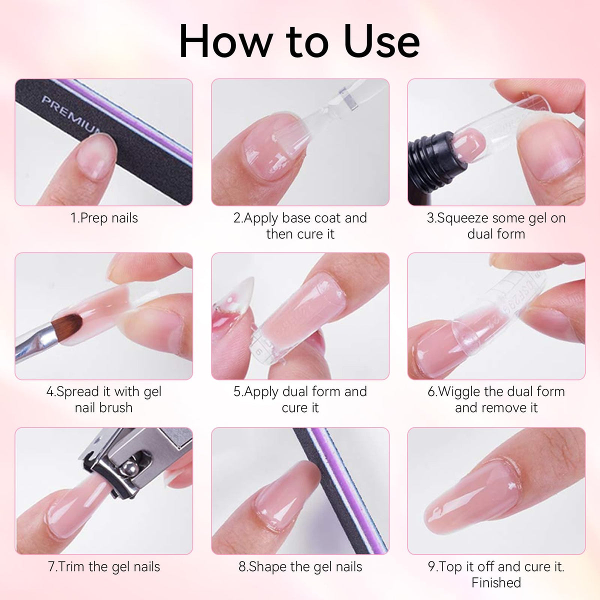 Makartt salon-style manicure scene showing professional finished look