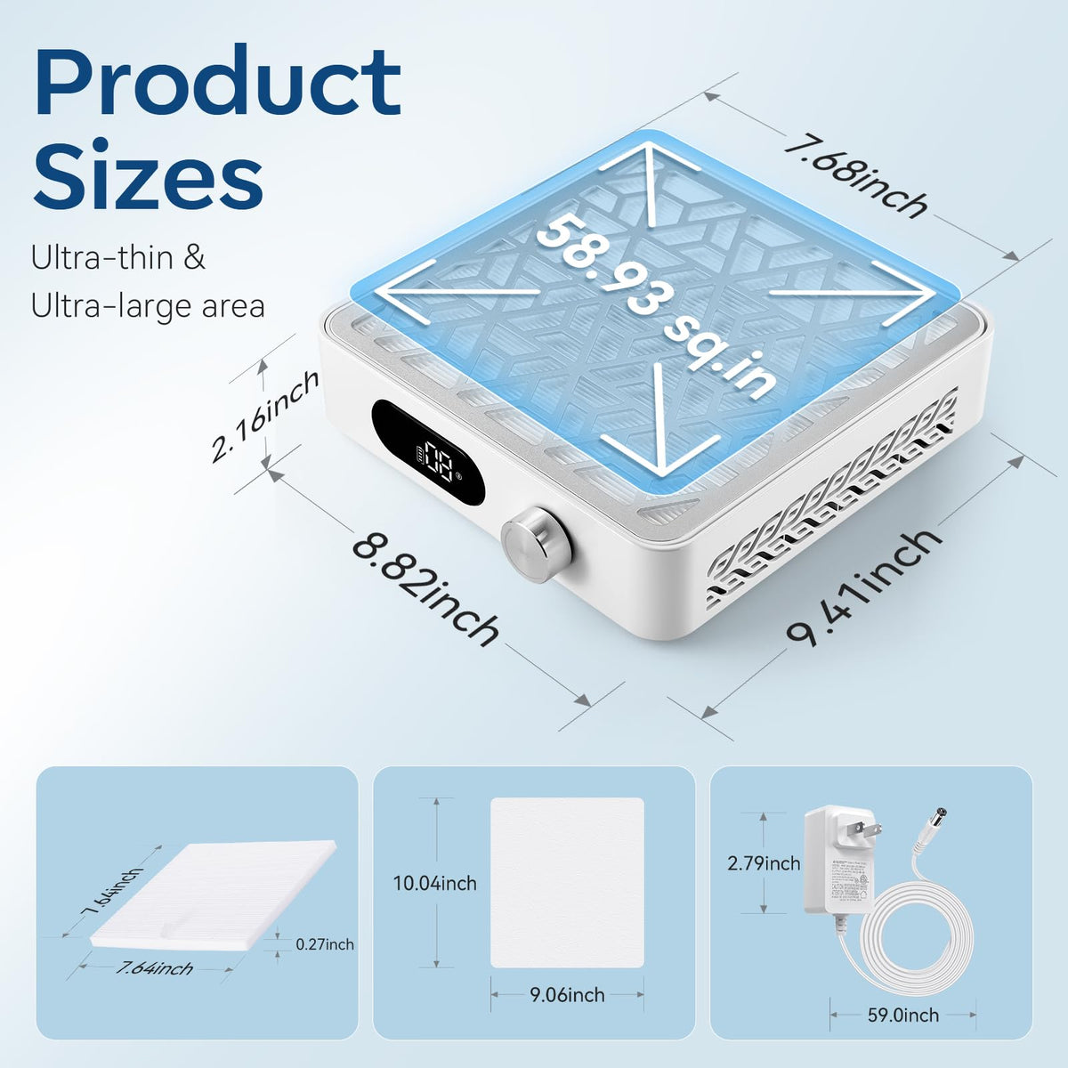 Makartt next to a ruler showing size for quick scale reference advantage