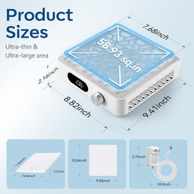 Makartt next to a ruler showing size for quick scale reference advantage