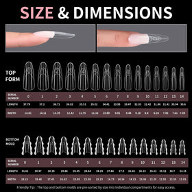 Makartt size guide markings visible for accurate length control benefit