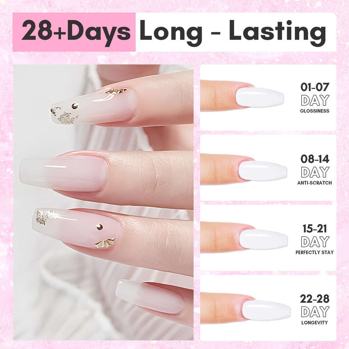 Makartt 50ml size scale next to finger showing generous professional quantity