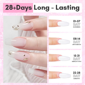 Makartt 50ml size scale next to finger showing generous professional quantity