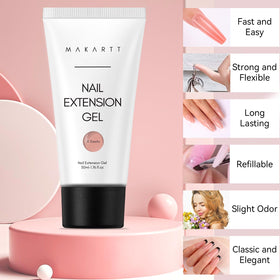 Makartt 50ML tube beside ruler showing actual size and value benefit