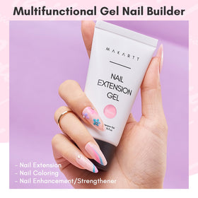 Makartt gel texture close-up demonstrating creamy consistency for easy sculpting