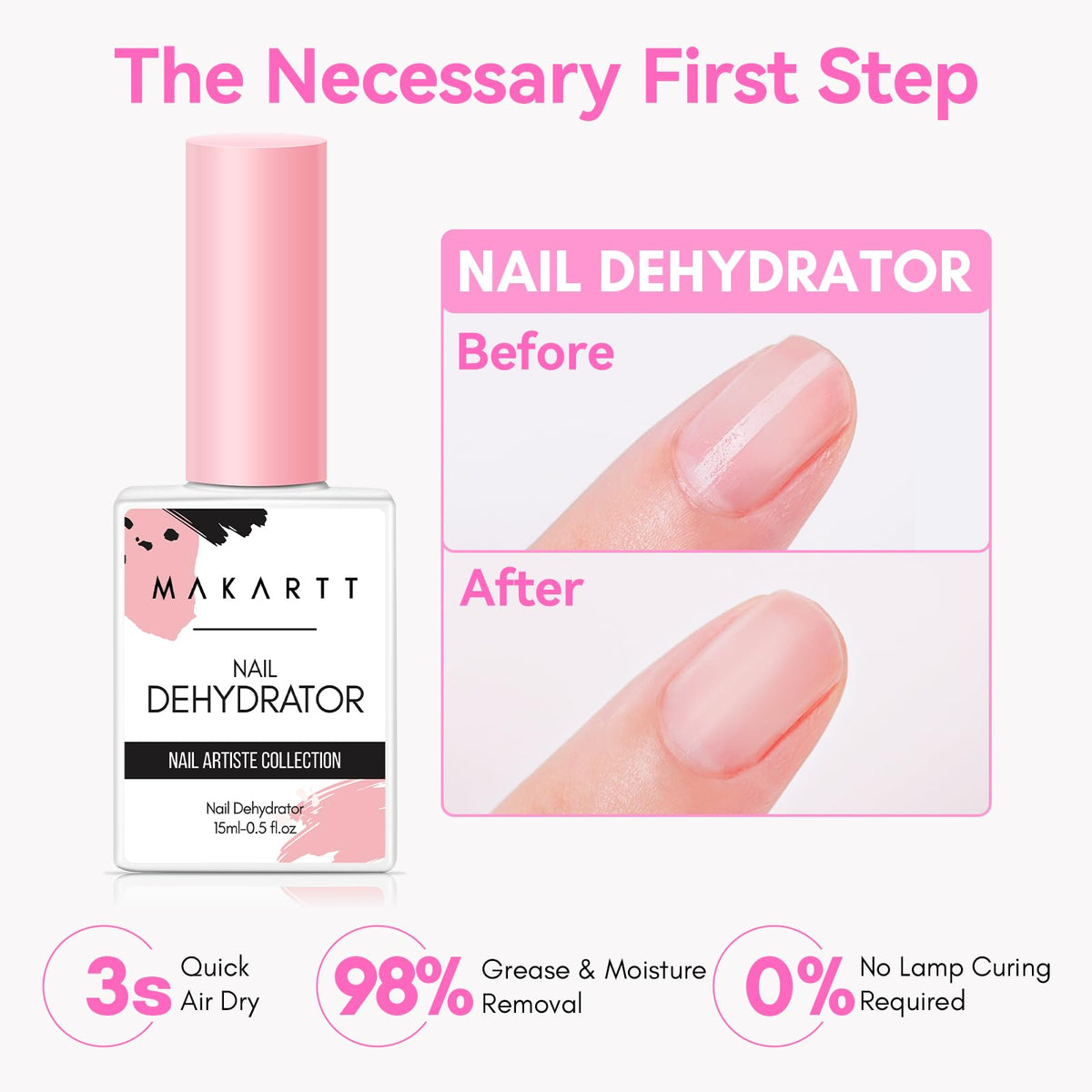 Makartt dehydrator texture drops on surface, fast-drying oil removal benefit