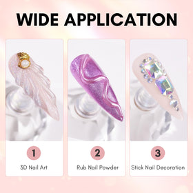 Makartt gel texture drop demonstrating consistency and easy shaping