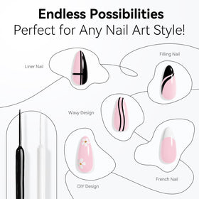Makartt white gel swiped on nail showing opaque coverage benefit